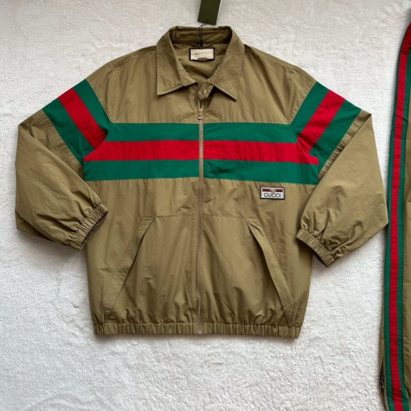 Gucci Classic Red and Green Ribbon Set Top